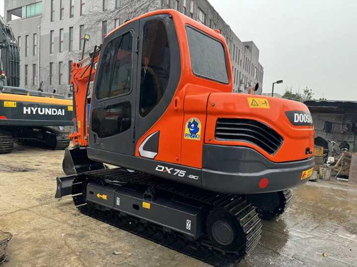 Certified Used Doosan DX75 Mini Excavator | Low Hours, Full Service History | Global Shipping Available - Minigraafmachine: afbeelding 5 Certified Used Doosan DX75 Mini Excavator | Low Hours, Full Service History | Global Shipping Available - Minigraafmachine: afbeelding 5