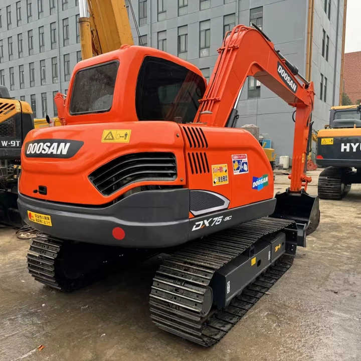 Certified Used Doosan DX75 Mini Excavator | Low Hours, Full Service History | Global Shipping Available - Minigraafmachine: afbeelding 1 Certified Used Doosan DX75 Mini Excavator | Low Hours, Full Service History | Global Shipping Available - Minigraafmachine: afbeelding 1