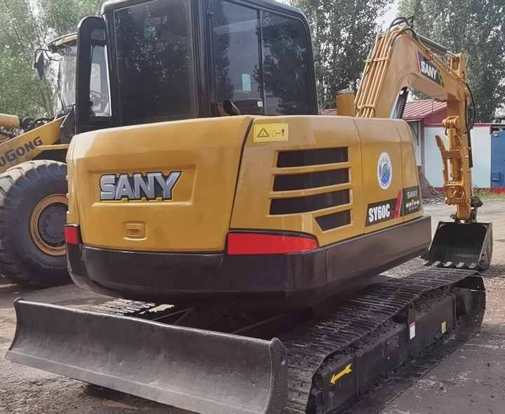 China Brand Used Sany Sy60c Mini Excavator 6ton Crawler Earth Digger Machine for Sale - Minigraafmachine: afbeelding 4 China Brand Used Sany Sy60c Mini Excavator 6ton Crawler Earth Digger Machine for Sale - Minigraafmachine: afbeelding 4