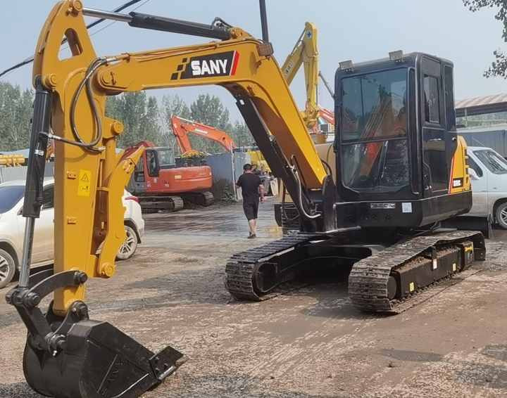 China Brand Used Sany Sy60c Mini Excavator 6ton Crawler Earth Digger Machine for Sale - Minigraafmachine: afbeelding 2 China Brand Used Sany Sy60c Mini Excavator 6ton Crawler Earth Digger Machine for Sale - Minigraafmachine: afbeelding 2