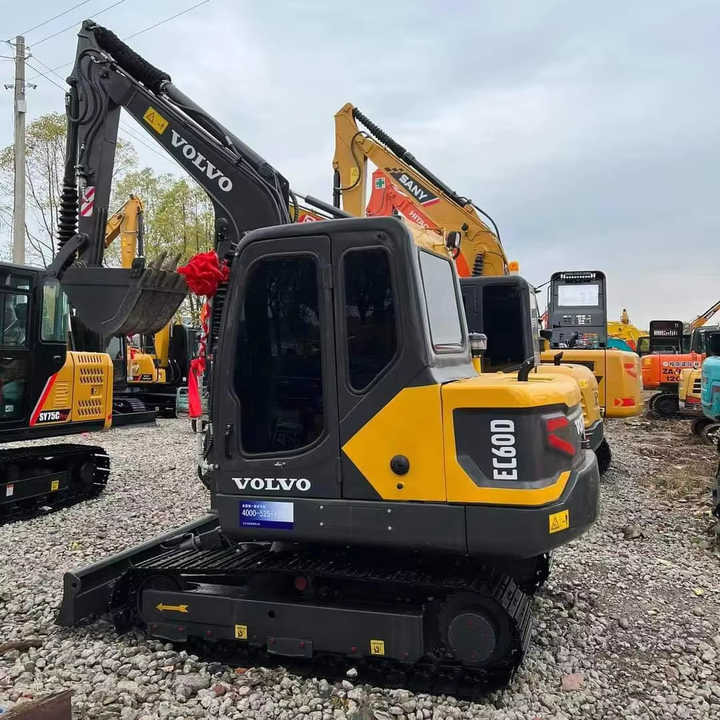 High Quality Used Volvo EC60D Excavator for Sale 6 Ton Compact Machine, Excellent Condition, Ready for Work! - Minigraafmachine: afbeelding 1 High Quality Used Volvo EC60D Excavator for Sale 6 Ton Compact Machine, Excellent Condition, Ready for Work! - Minigraafmachine: afbeelding 1