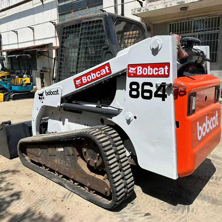 Used Bob Cat Bob Cat T864 Used Mini Skid Steer Wheel Loader Multifunctional Track Loaders Bobcat - Schranklader: afbeelding 1 Used Bob Cat Bob Cat T864 Used Mini Skid Steer Wheel Loader Multifunctional Track Loaders Bobcat - Schranklader: afbeelding 1