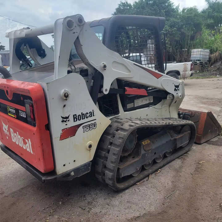 Bobcat Brand T590 Used Machine Skid Loader Hot Sale - Wiellader: afbeelding 1 Bobcat Brand T590 Used Machine Skid Loader Hot Sale - Wiellader: afbeelding 1