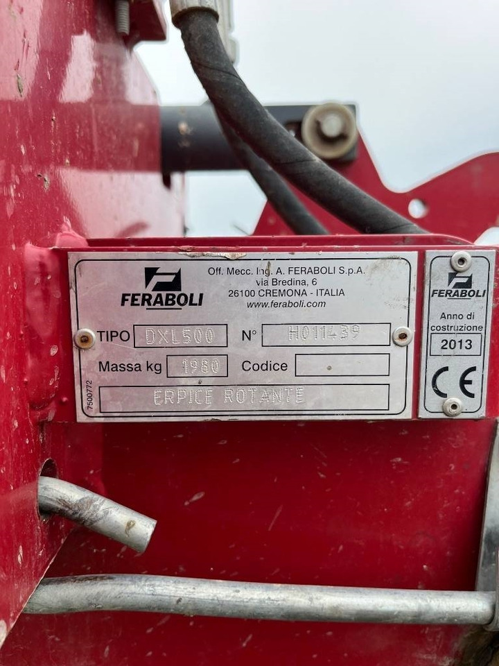 Feraboli DXL 500 - Grondfrees: afbeelding 5 Feraboli DXL 500 - Grondfrees: afbeelding 5
