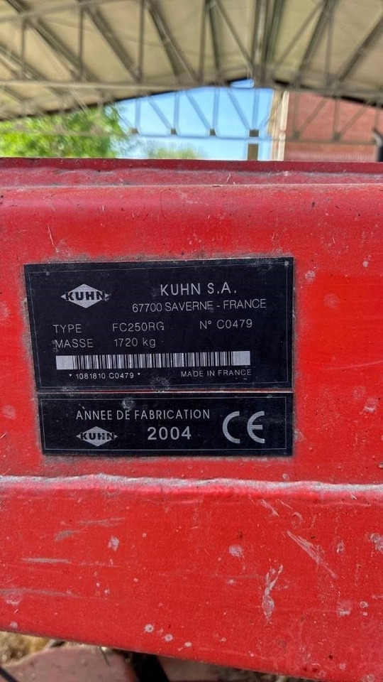 Kuhn FC 250 R G - Maaimachine: afbeelding 2 Kuhn FC 250 R G - Maaimachine: afbeelding 2