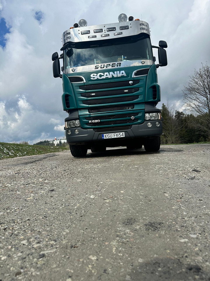 SCANIA R620 - Houttransport, Kraanwagen: afbeelding 1 SCANIA R620 - Houttransport, Kraanwagen: afbeelding 1