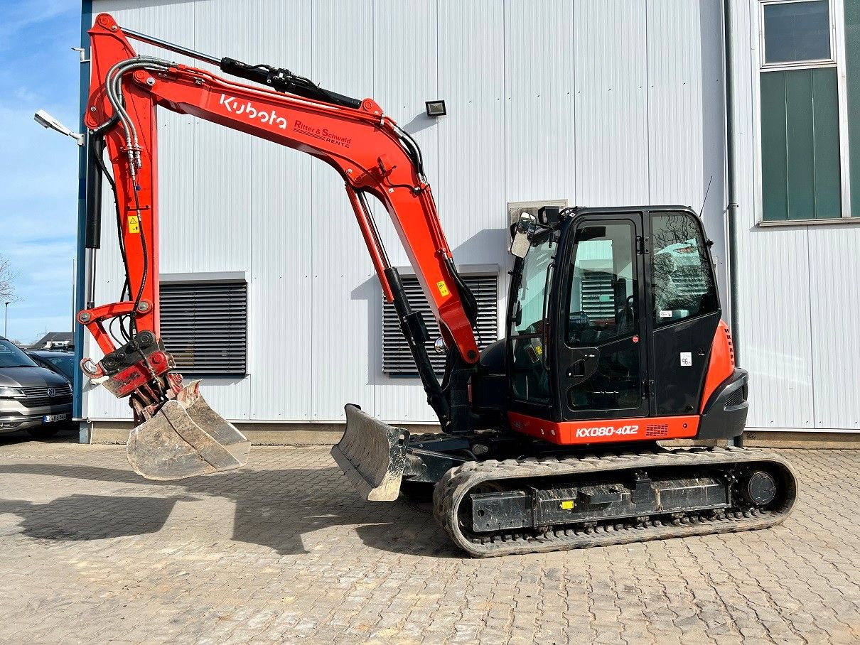 Kubota KX080-4@2 - Minigraafmachine: afbeelding 1 Kubota KX080-4@2 - Minigraafmachine: afbeelding 1