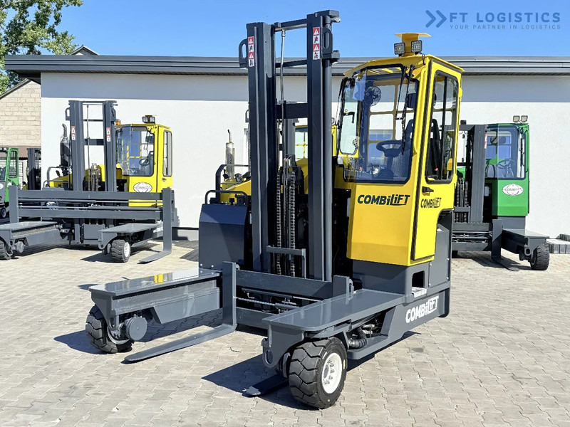 4-weg zijlader Combilift Combilift FOUR-WAY MULTIDIRECTIONAL FORKLIFT C4000 / DIESEL / DUPLEX 4100MM / ONLY 2888 HOURS / FORK POSITIONER / FULL CABIN – H: afbeelding 1