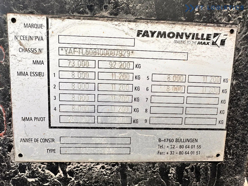 Faymonville FAYMONVILLE STZ-6WAU – 6 AXLES – 92.2T GVW – 73T PAYLOAD – HYDRAULIC RAMPS – EXCELLENT CONDITION! - Dieplader oplegger: afbeelding 3 Faymonville FAYMONVILLE STZ-6WAU – 6 AXLES – 92.2T GVW – 73T PAYLOAD – HYDRAULIC RAMPS – EXCELLENT CONDITION! - Dieplader oplegger: afbeelding 3
