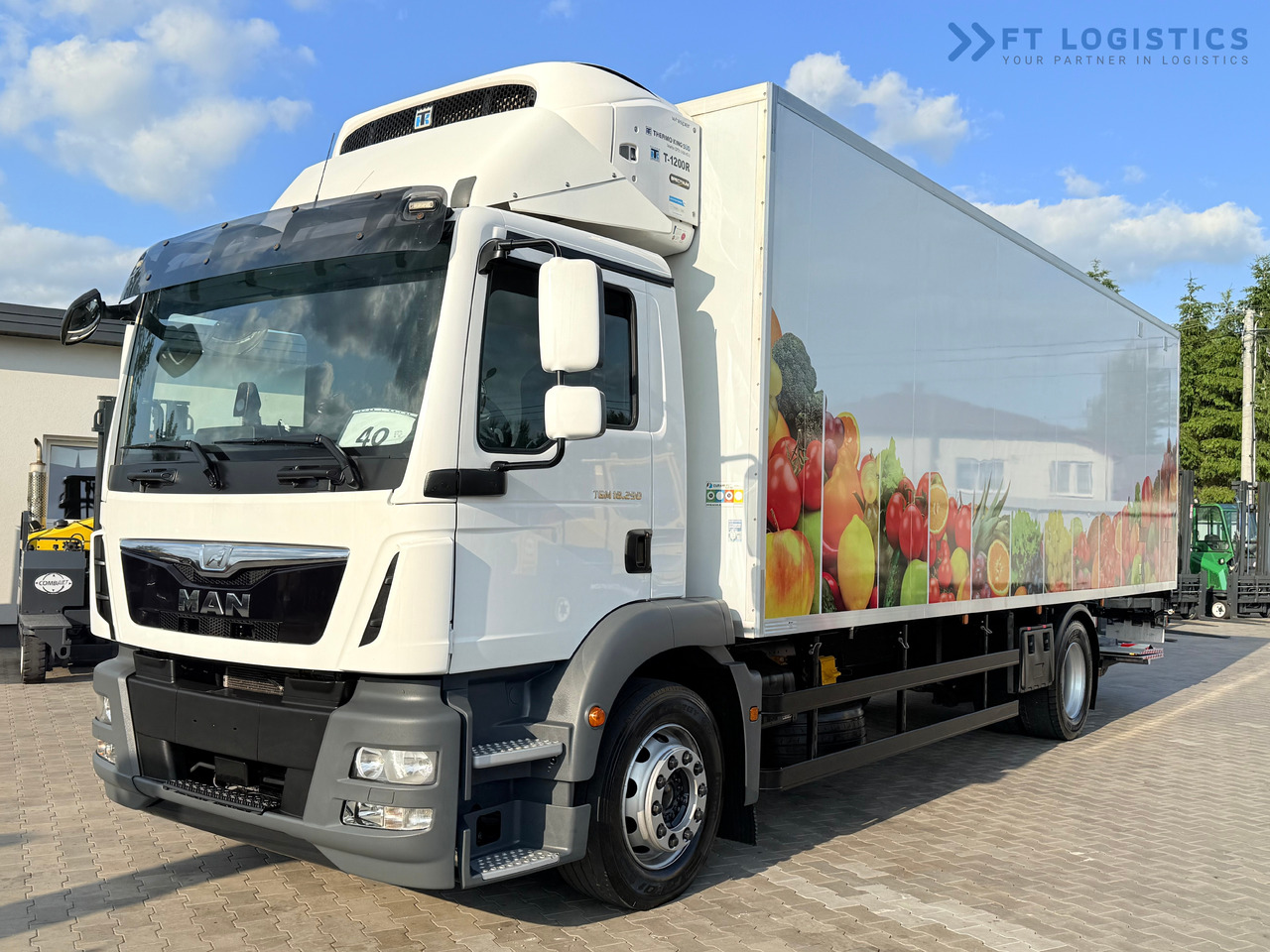 MAN TGM 18.290 / THERMOKING T-1200R / BI-TEMPERATURE / 19 PALLETS / 90% TYRES / EXCELLENT CONDITION / DHOLLANDIA TAIL LIFT / SIDE DOOR / PAYLOAD 8,220 KG - Koelwagen vrachtwagen: afbeelding 1 MAN TGM 18.290 / THERMOKING T-1200R / BI-TEMPERATURE / 19 PALLETS / 90% TYRES / EXCELLENT CONDITION / DHOLLANDIA TAIL LIFT / SIDE DOOR / PAYLOAD 8,220 KG - Koelwagen vrachtwagen: afbeelding 1