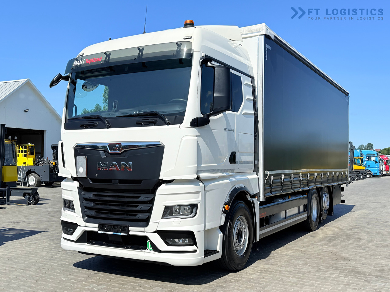 MAN TGX 26.470 / 19 Pallets / Steering Axle / 15 Ton Payload / Retarder / Excellent Condition - Schuifzeilen vrachtwagen: afbeelding 4 MAN TGX 26.470 / 19 Pallets / Steering Axle / 15 Ton Payload / Retarder / Excellent Condition - Schuifzeilen vrachtwagen: afbeelding 4