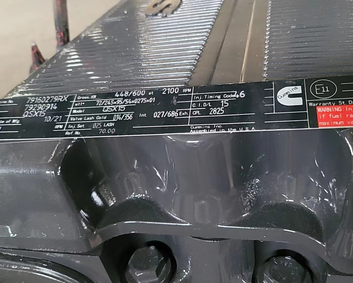 CUMMINS QSX15 - Motor voor Graafmachine: afbeelding 2 CUMMINS QSX15 - Motor voor Graafmachine: afbeelding 2