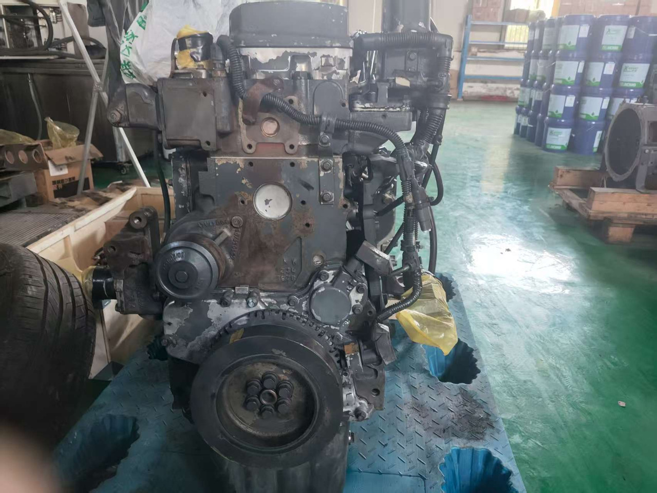 KOMATSU 6D107E-1 - Motor voor Graafmachine: afbeelding 3 KOMATSU 6D107E-1 - Motor voor Graafmachine: afbeelding 3