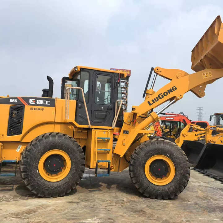 China Famous Brand LiuGong Medium-sized Wheel Loader LiuGong 856N Loader for Earthmoving, Mining, Construction for Sale - Wiellader: afbeelding 1 China Famous Brand LiuGong Medium-sized Wheel Loader LiuGong 856N Loader for Earthmoving, Mining, Construction for Sale - Wiellader: afbeelding 1