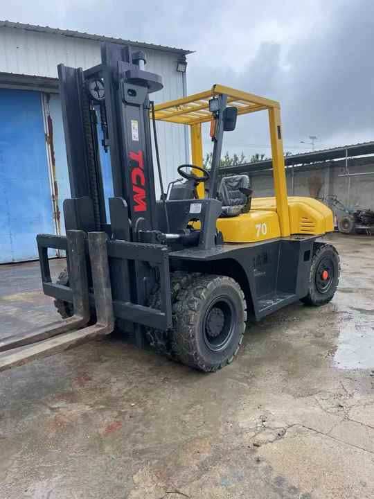 Seconh Hand Original tcm 7tons Forklift in High Quality on Hot Sale Used Building Construction Equipment for Sale - Heftruck: afbeelding 2 Seconh Hand Original tcm 7tons Forklift in High Quality on Hot Sale Used Building Construction Equipment for Sale - Heftruck: afbeelding 2