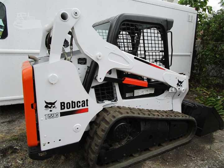 Used Bob Cat Bob Cat T590 Used Skid Steer Wheel Loader Multifunctional Track Loaders Bobcat - Wiellader: afbeelding 2 Used Bob Cat Bob Cat T590 Used Skid Steer Wheel Loader Multifunctional Track Loaders Bobcat - Wiellader: afbeelding 2