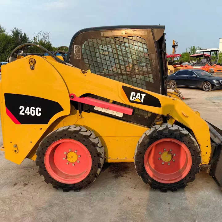 Used Caterpillar 246c Skid Steer in Stock for Sale 100% Original Caterpillar 246c 246d Skid Steer - Schranklader: afbeelding 1 Used Caterpillar 246c Skid Steer in Stock for Sale 100% Original Caterpillar 246c 246d Skid Steer - Schranklader: afbeelding 1