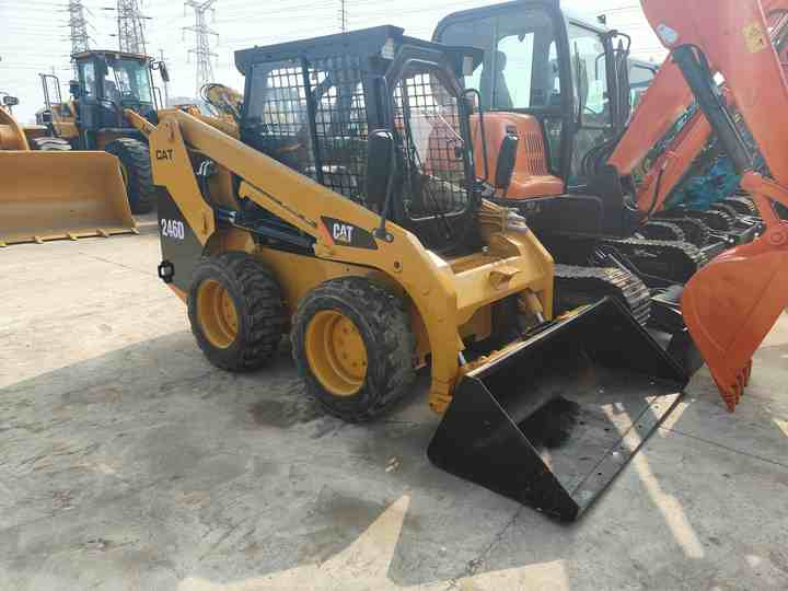 Schranklader Used  Front Loader Tractor CAT 246D Skid Steer Loader / Used Cat 226B 246C 246d Mini Skid Steer Loader in Stock [ Copy ]: afbeelding 6