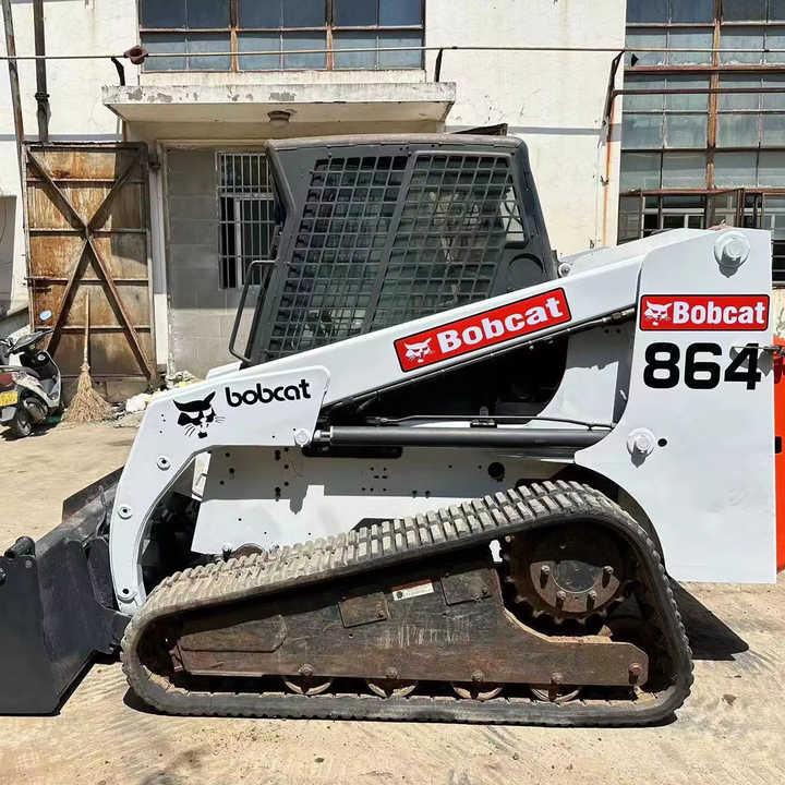 Used Heavy Construction Equipment Crawler bobcat T864 Second Hand Smaller Skid Steers Used Machine for Sale - Schranklader: afbeelding 1 Used Heavy Construction Equipment Crawler bobcat T864 Second Hand Smaller Skid Steers Used Machine for Sale - Schranklader: afbeelding 1