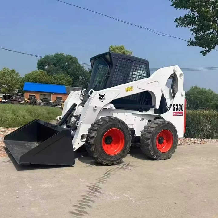 Used Heavy Construction Equipment bobcat S330 Second Hand Skid Steers Used Machine Hot Sale - Schranklader: afbeelding 1 Used Heavy Construction Equipment bobcat S330 Second Hand Skid Steers Used Machine Hot Sale - Schranklader: afbeelding 1