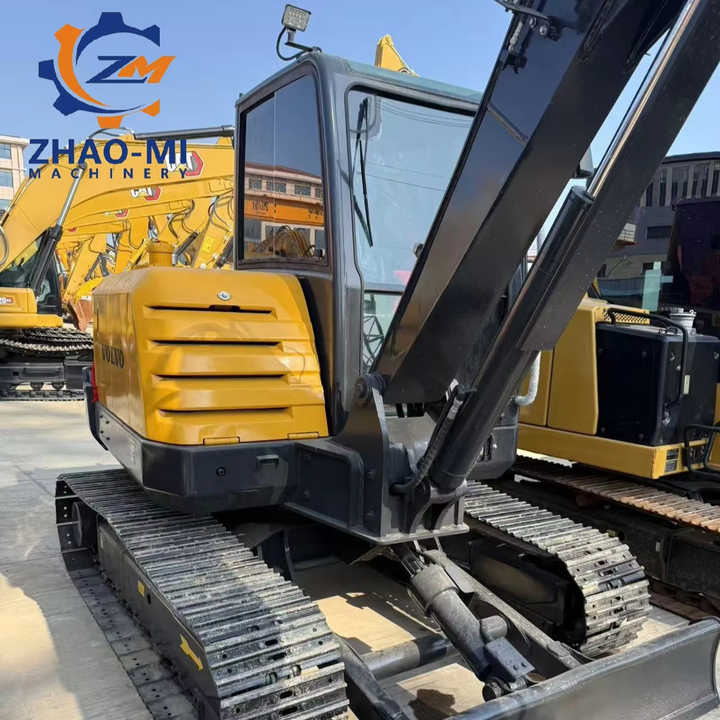 Volvo EC60D Used Mini Excavator 6t Hot Sale Second Hand Famous Brand Road Machine - Graafmachine: afbeelding 1 Volvo EC60D Used Mini Excavator 6t Hot Sale Second Hand Famous Brand Road Machine - Graafmachine: afbeelding 1