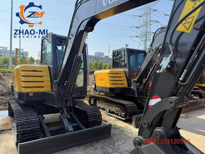 Volvo EC60D Used Mini Excavator 6t Hot Sale Second Hand Famous Brand Road Machine - Graafmachine: afbeelding 2 Volvo EC60D Used Mini Excavator 6t Hot Sale Second Hand Famous Brand Road Machine - Graafmachine: afbeelding 2