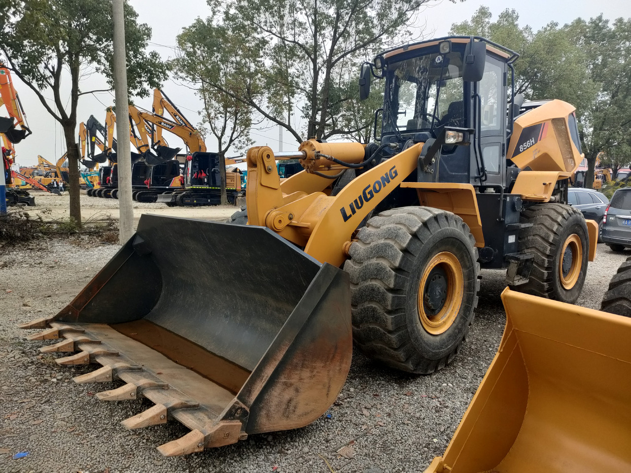 WHEEL LOADER Used Liugong856h Wheel Loader Machine Mini Telehandler Used Liugong Wheel Loader Cummins Engine Loader - Wiellader: afbeelding 4 WHEEL LOADER Used Liugong856h Wheel Loader Machine Mini Telehandler Used Liugong Wheel Loader Cummins Engine Loader - Wiellader: afbeelding 4