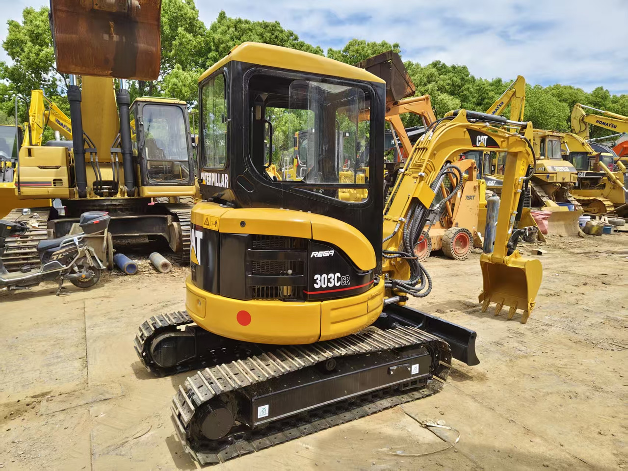 CATERPILLAR 303CR - Minigraafmachine: afbeelding 4 CATERPILLAR 303CR - Minigraafmachine: afbeelding 4