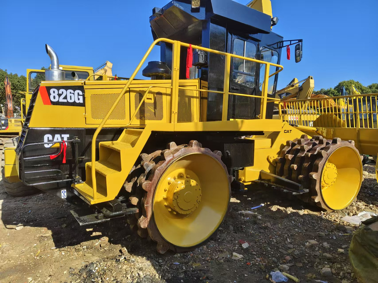 CATERPILLAR 826G - Asfaltwals: afbeelding 1 CATERPILLAR 826G - Asfaltwals: afbeelding 1
