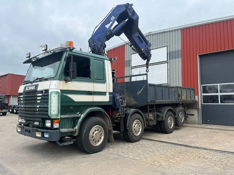 Scania R143-400 V8 143 v8 - Kraanwagen: afbeelding 1 Scania R143-400 V8 143 v8 - Kraanwagen: afbeelding 1