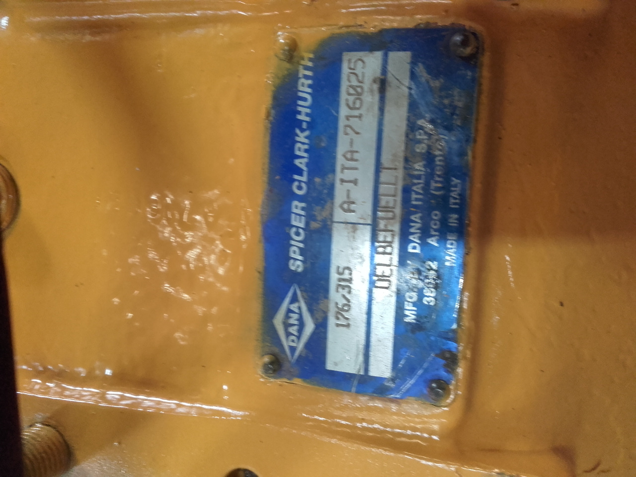 Most Mecalac Clark Hurth 176/315 - As en onderdelen voor Bouwmachine: afbeelding 1 Most Mecalac Clark Hurth 176/315 - As en onderdelen voor Bouwmachine: afbeelding 1