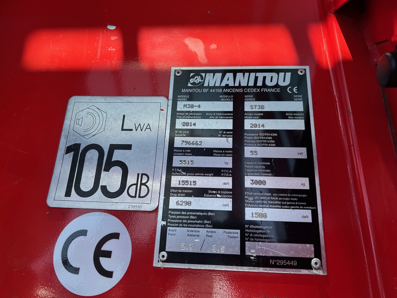 MANITOU M30-4 ST3B - Ruw terrein heftruck: afbeelding 5 MANITOU M30-4 ST3B - Ruw terrein heftruck: afbeelding 5