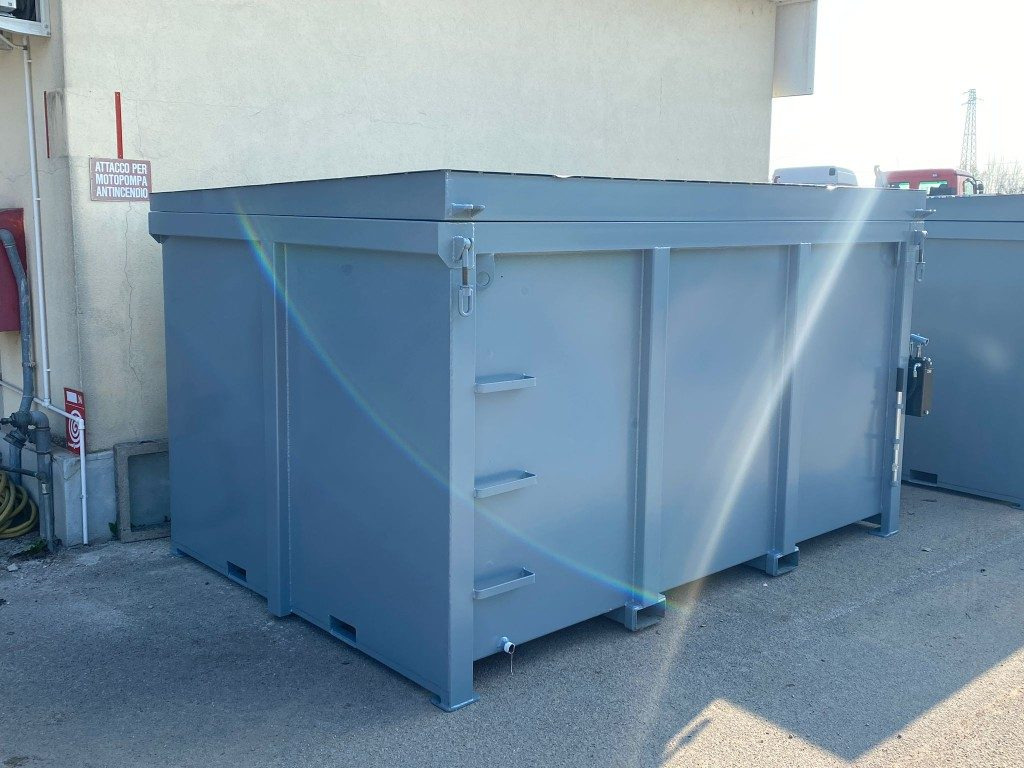 CONTAINER SCARRABILE NUOVO CON COPERCHIO - Haakarm container: afbeelding 4 CONTAINER SCARRABILE NUOVO CON COPERCHIO - Haakarm container: afbeelding 4