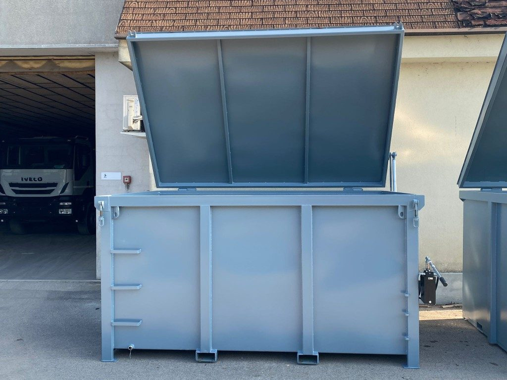 CONTAINER SCARRABILE NUOVO CON COPERCHIO - Haakarm container: afbeelding 2 CONTAINER SCARRABILE NUOVO CON COPERCHIO - Haakarm container: afbeelding 2