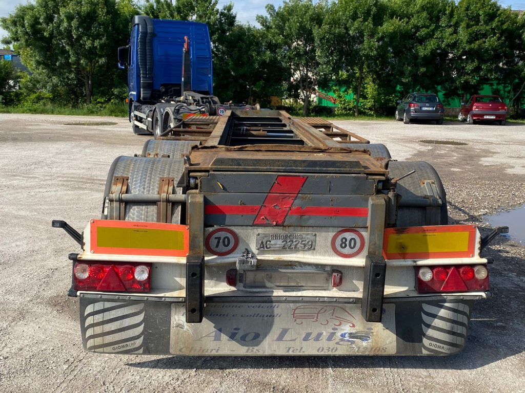 Haakarm/ Portaalarm aanhanger ZORZI 26 R 070 19 A SCARRABILE BALESTRATO: afbeelding 6