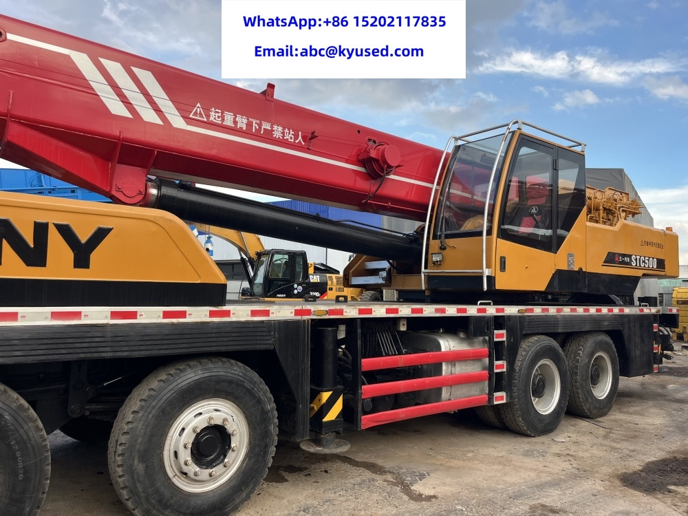 SANY STC750 STC800 STC500 STC250 STC1000 25Ton 50ton 75ton 80t 100t - Mobiele kraan: afbeelding 4 SANY STC750 STC800 STC500 STC250 STC1000 25Ton 50ton 75ton 80t 100t - Mobiele kraan: afbeelding 4