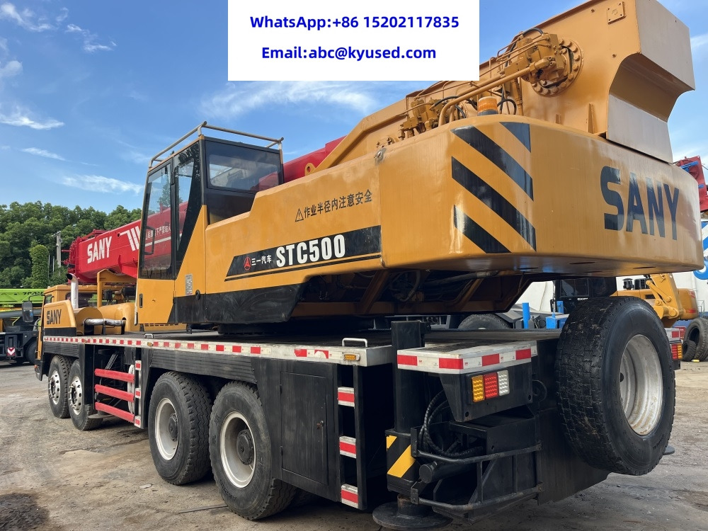 SANY STC750 STC800 STC500 STC250 STC1000 25Ton 50ton 75ton 80t 100t - Mobiele kraan: afbeelding 5 SANY STC750 STC800 STC500 STC250 STC1000 25Ton 50ton 75ton 80t 100t - Mobiele kraan: afbeelding 5