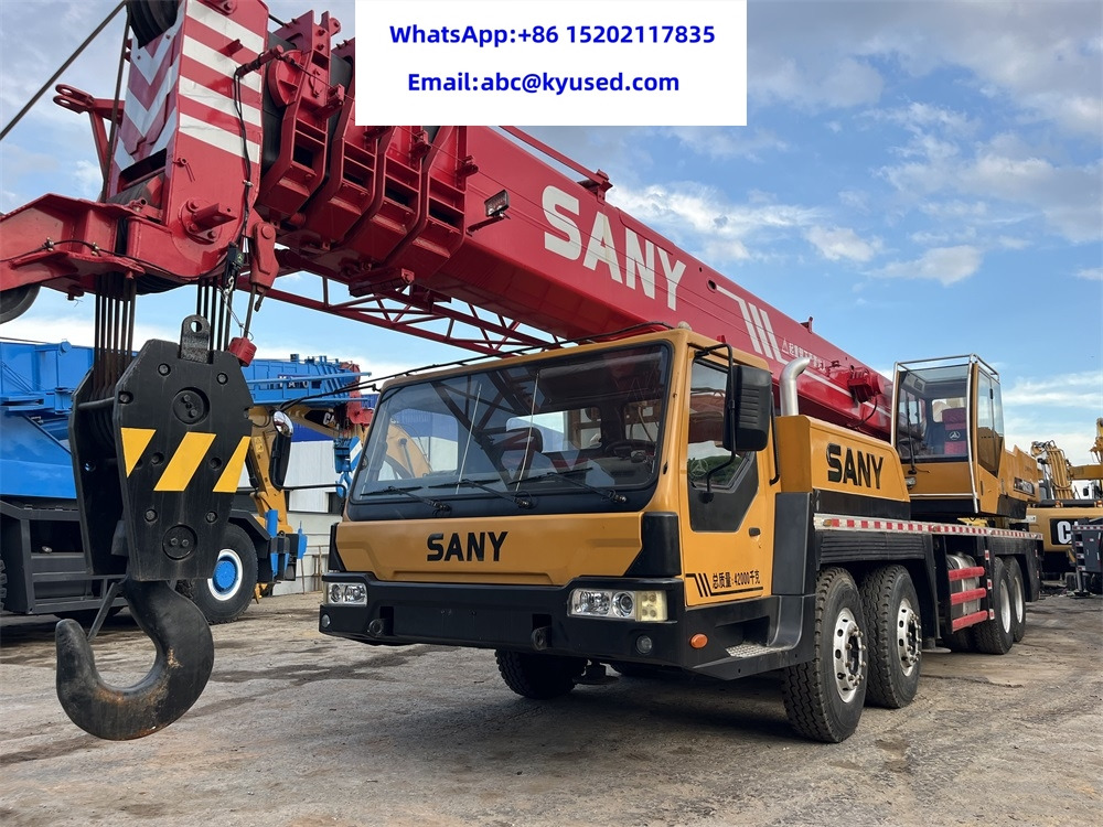 SANY STC750 STC800 STC500 STC250 STC1000 25Ton 50ton 75ton 80t 100t - Mobiele kraan: afbeelding 3 SANY STC750 STC800 STC500 STC250 STC1000 25Ton 50ton 75ton 80t 100t - Mobiele kraan: afbeelding 3