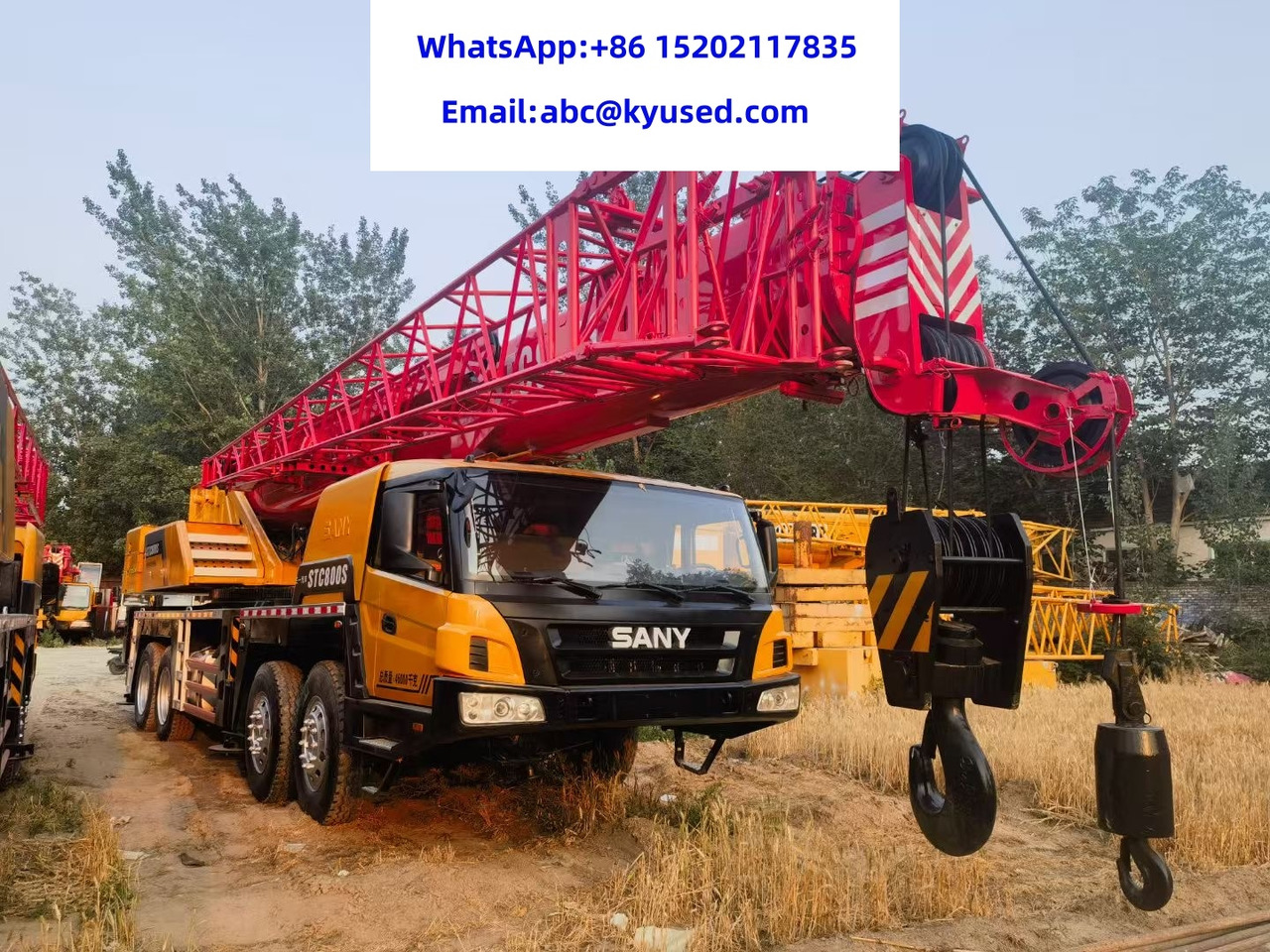SANY STC800 STC750S STC500S STC1000 STC1600 STC1800 80 TON TRUCK CRANE - Mobiele kraan: afbeelding 2 SANY STC800 STC750S STC500S STC1000 STC1600 STC1800 80 TON TRUCK CRANE - Mobiele kraan: afbeelding 2