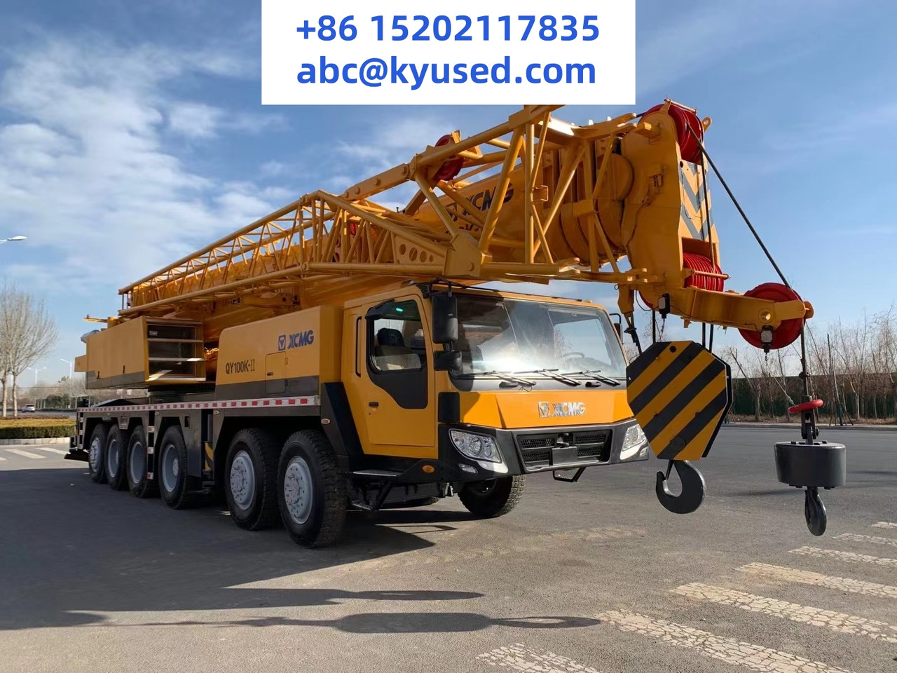 XCMG QY100K - Mobiele kraan: afbeelding 4 XCMG QY100K - Mobiele kraan: afbeelding 4