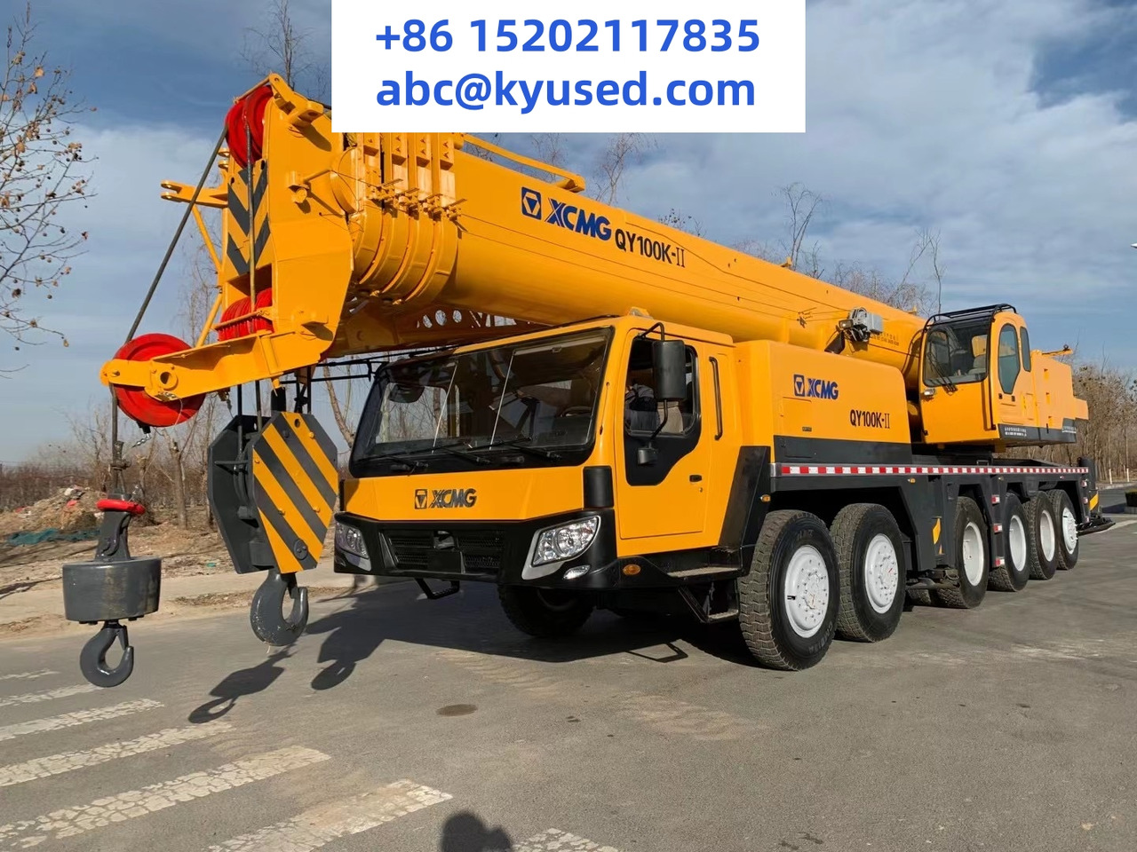 XCMG QY100K - Mobiele kraan: afbeelding 1 XCMG QY100K - Mobiele kraan: afbeelding 1