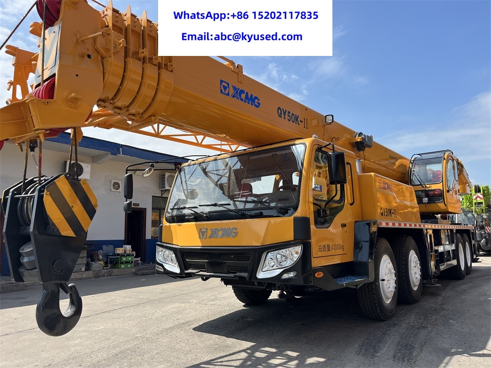 XCMG QY50K QY50K-2 QY55K XCT55 QY70K QY100K QY130K QY25K 25TON 30TON 50TON 35TON 70TON 100T 130T 160TON - Mobiele kraan: afbeelding 3 XCMG QY50K QY50K-2 QY55K XCT55 QY70K QY100K QY130K QY25K 25TON 30TON 50TON 35TON 70TON 100T 130T 160TON - Mobiele kraan: afbeelding 3