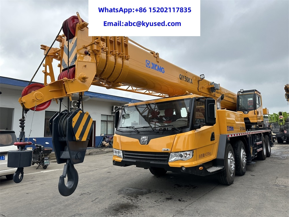 XCMG QY50KA QY50KC XCT50 QY50K QY70KA QY70KC QY70K XCT70 XCT25 QY25K5C 25TON 50TON 30TON 70TON 80TON - Mobiele kraan: afbeelding 2 XCMG QY50KA QY50KC XCT50 QY50K QY70KA QY70KC QY70K XCT70 XCT25 QY25K5C 25TON 50TON 30TON 70TON 80TON - Mobiele kraan: afbeelding 2