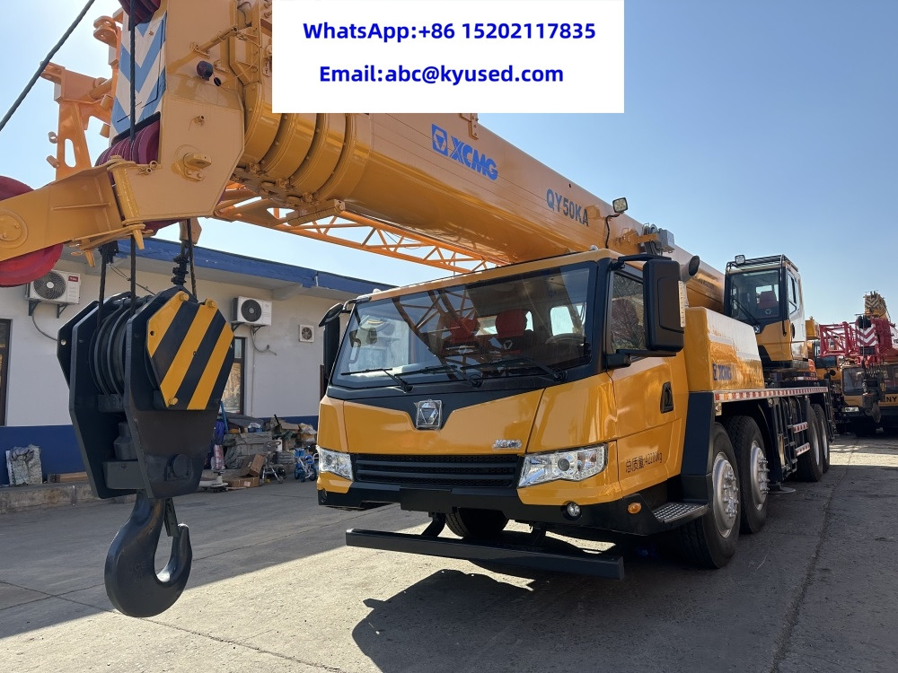 XCMG QY50KA XCT50 QY50KC QY55KC 55TON 50TON 25TON 35TON QY70KC 70TON XCT80 80TON - Mobiele kraan: afbeelding 1 XCMG QY50KA XCT50 QY50KC QY55KC 55TON 50TON 25TON 35TON QY70KC 70TON XCT80 80TON - Mobiele kraan: afbeelding 1