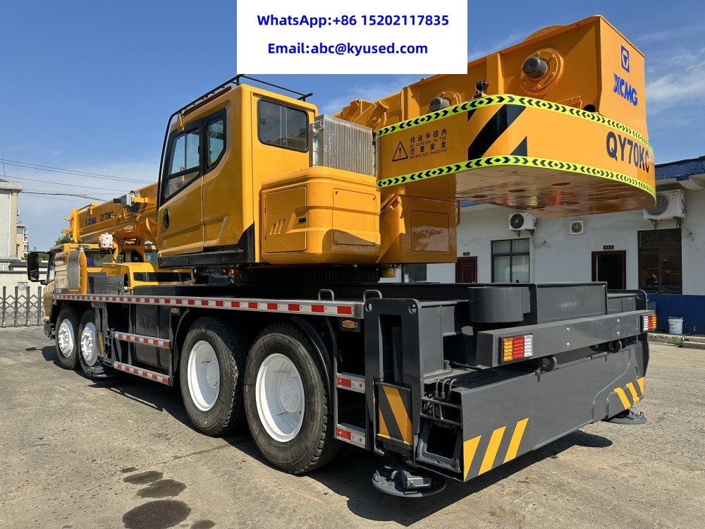 XCMG QY70KC QY50KC QY70KA XCT70 QY100K 25TON 50TON 70TON 80TON 100T - Mobiele kraan: afbeelding 4 XCMG QY70KC QY50KC QY70KA XCT70 QY100K 25TON 50TON 70TON 80TON 100T - Mobiele kraan: afbeelding 4