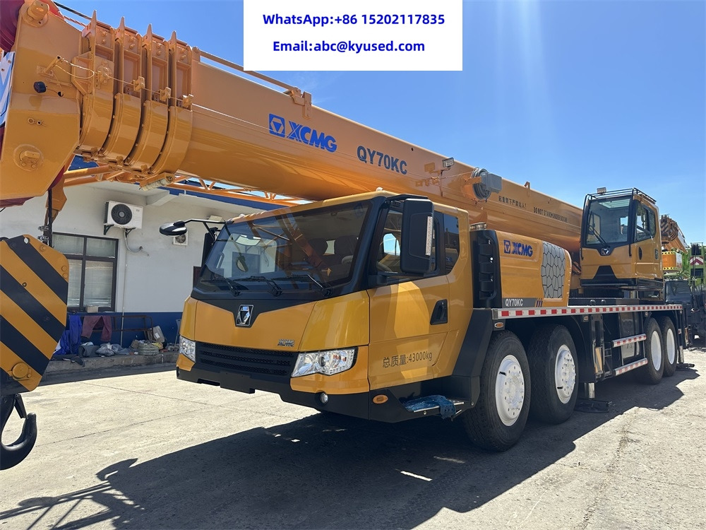 XCMG QY70KC QY70KA XCT70 QY75K QY80K QY100K QY110K QY130K QY50KC 50TON 60TON 70TON 80TON 100TON TRUCK CRANE - Mobiele kraan: afbeelding 1 XCMG QY70KC QY70KA XCT70 QY75K QY80K QY100K QY110K QY130K QY50KC 50TON 60TON 70TON 80TON 100TON TRUCK CRANE - Mobiele kraan: afbeelding 1