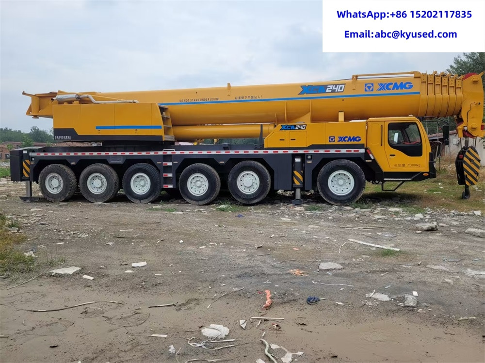 XCMG XCA240 QAY240 XCT240 240TON 250TON 260TON 300TON - Alle terrein kraan: afbeelding 4 XCMG XCA240 QAY240 XCT240 240TON 250TON 260TON 300TON - Alle terrein kraan: afbeelding 4