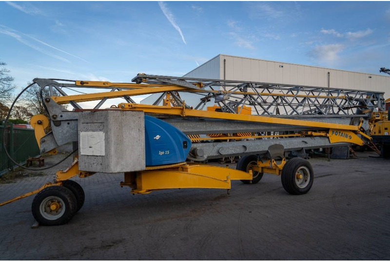 Potain Igo 15 - Kraan: afbeelding 3 Potain Igo 15 - Kraan: afbeelding 3