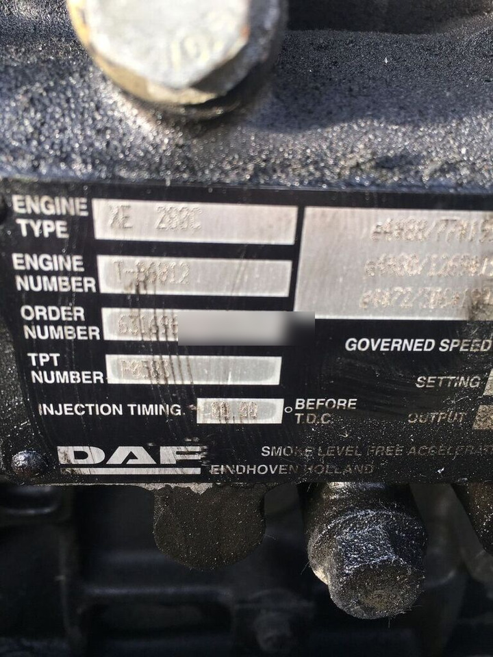 DAF xe280c DAF xf95 truck - Motor voor Vrachtwagen: afbeelding 1 DAF xe280c DAF xf95 truck - Motor voor Vrachtwagen: afbeelding 1