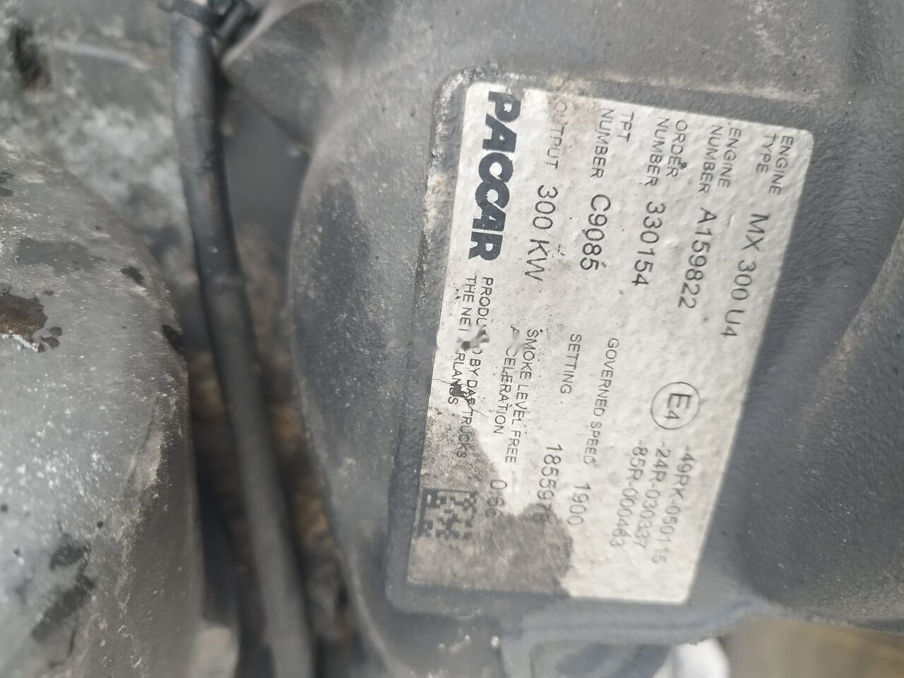 DAF MX 300 U4 DAF XF, CF - Motor voor Vrachtwagen: afbeelding 4 DAF MX 300 U4 DAF XF, CF - Motor voor Vrachtwagen: afbeelding 4